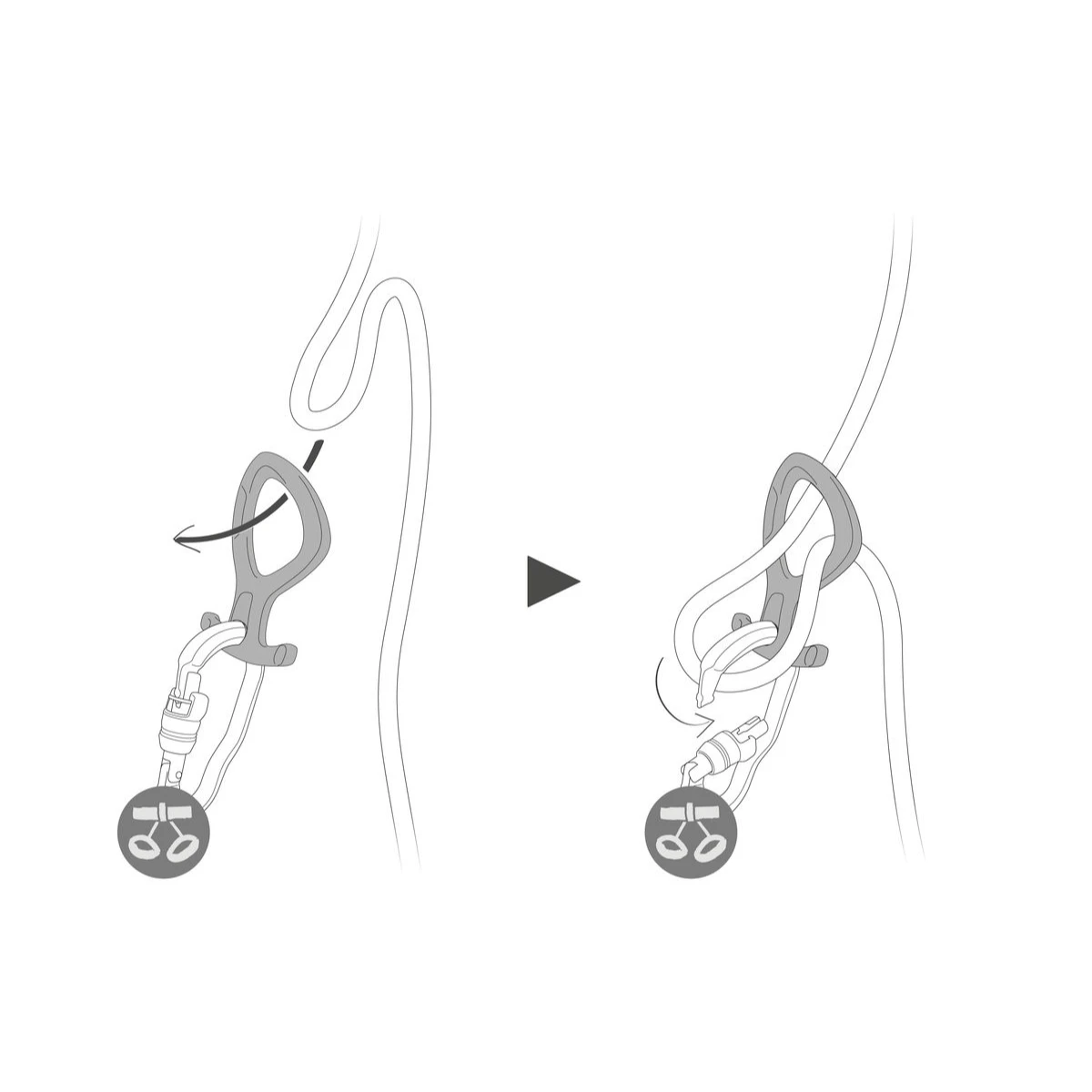 Petzl Pirana Club Canyon Descender 4 Petzl Pirana Club Canyon Descender - Image 2