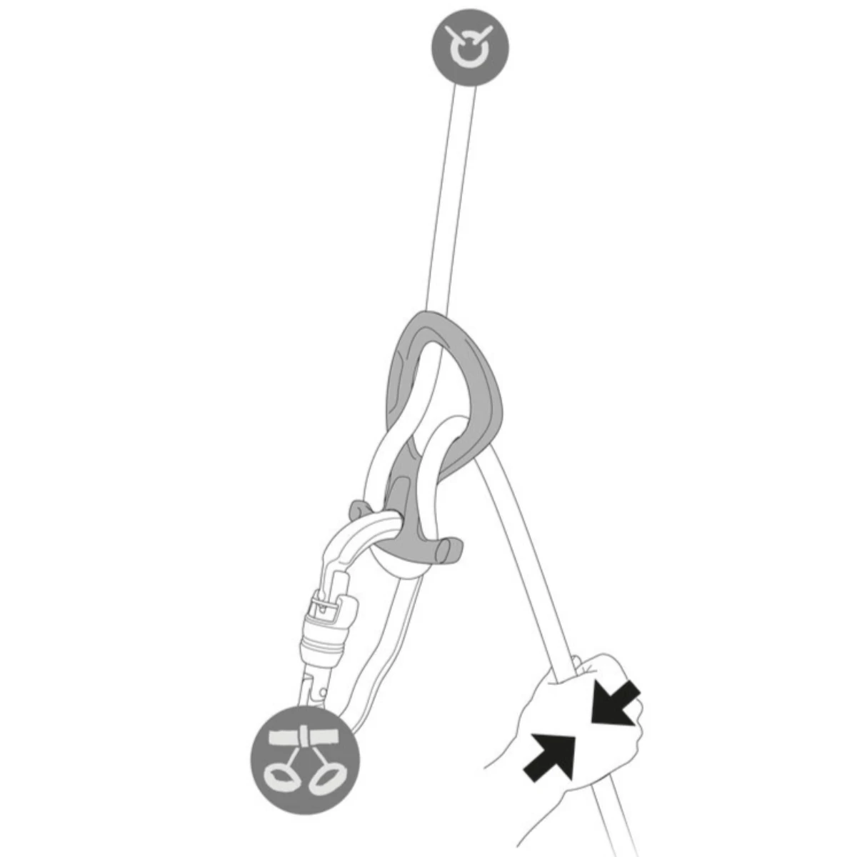 Petzl Pirana Club Canyon Descender 6 Petzl Pirana Club Canyon Descender - Image 4