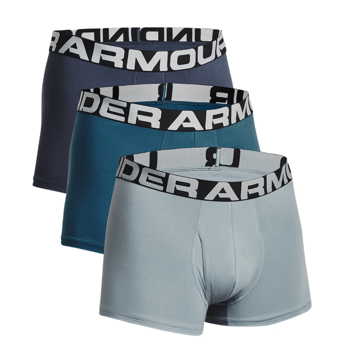 Under Armour Charged Cotton 3" Boxerjock - Men's (3 Pack) 5 Under Armour Charged Cotton 3" Boxerjock - Men's (3 Pack) - Image 3