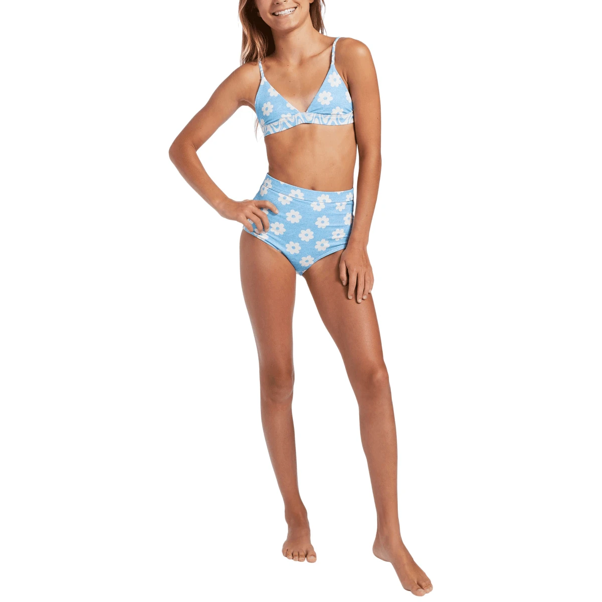 Billabong Daisy Dreamzs Reversible Two-Piece Swimsuit - Girls' 6 Billabong Daisy Dreamzs Reversible Two-Piece Swimsuit - Girls' - Image 4