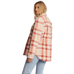 Billabong Adventure Division Forge Fleece Flannel Shacket - Women's -Outdoor Sports Shop 1404626 1200 auto