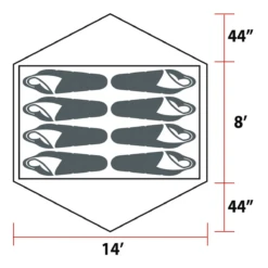 Woods Lookout 8-Person 3-Season Tent -Outdoor Sports Shop 1604286 1200 auto