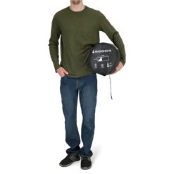 Woods Heritage Cotton Flannel 32° Sleeping Bag -Outdoor Sports Shop 1604303 1200 auto