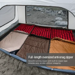 Woods Heritage Cotton Flannel 14° Sleeping Bag -Outdoor Sports Shop 1604491 1200 auto