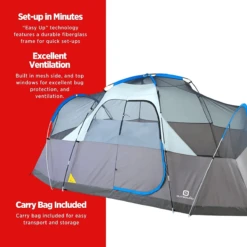 Outbound 8-Person Dome Tent W/ Rain Fly & Carry Bag -Outdoor Sports Shop 1607868 1200 auto