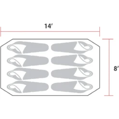 Outbound 8-Person Dome Tent W/ Rain Fly & Carry Bag -Outdoor Sports Shop 1607873 1200 auto