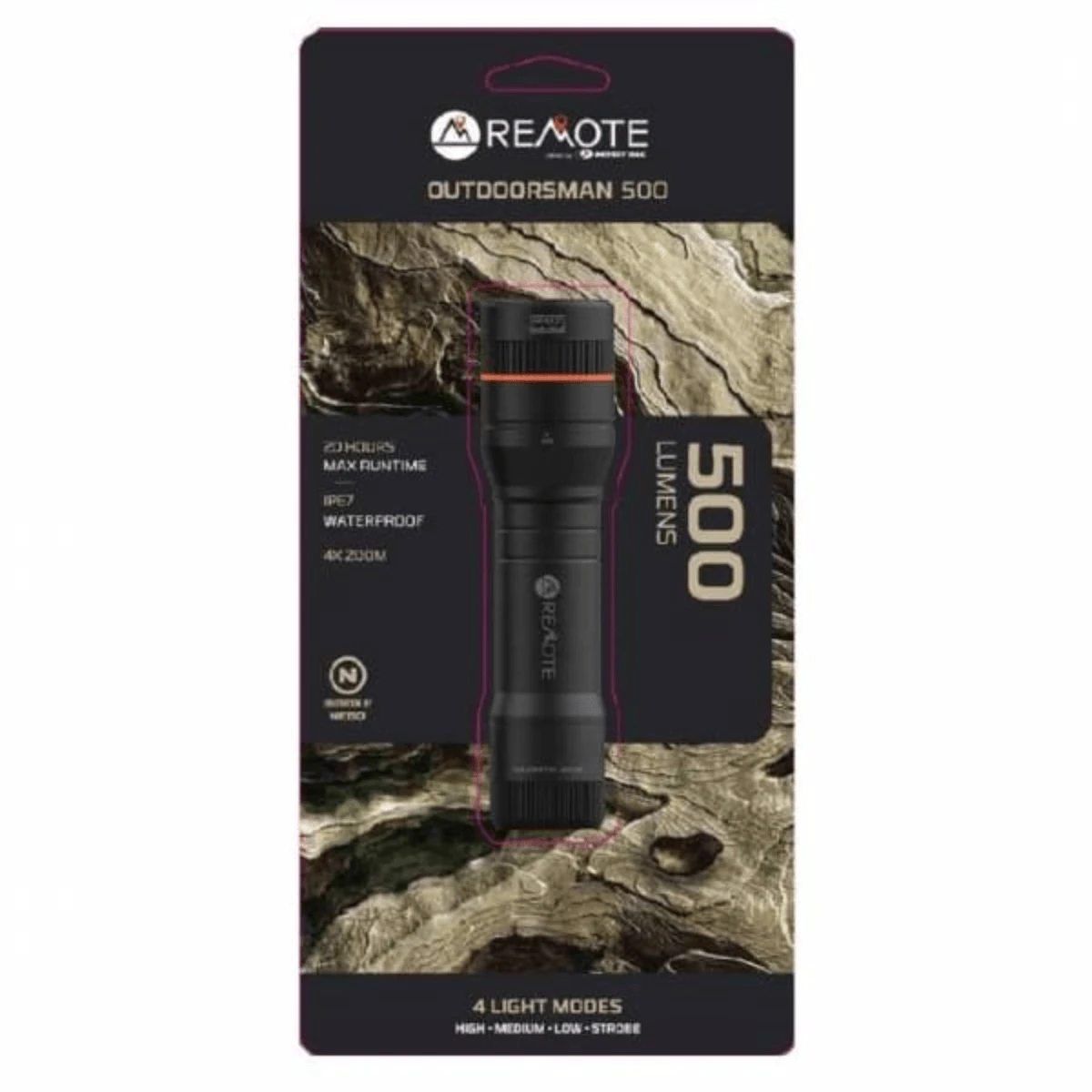 Remote Mossy Oak Outdoorsman 500 Flashlight 4 Remote Mossy Oak Outdoorsman 500 Flashlight - Image 2