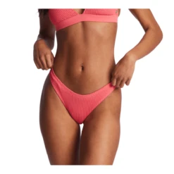 Billabong Summer High Hike Bikini Bottom - Women's -Outdoor Sports Shop BILLAB SUMMER HIGH HIKE Coral Crush