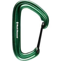 Black Diamond LiteWire Carabiner -Outdoor Sports Shop Black Diamond LITEWIRE CARABINER GREEN