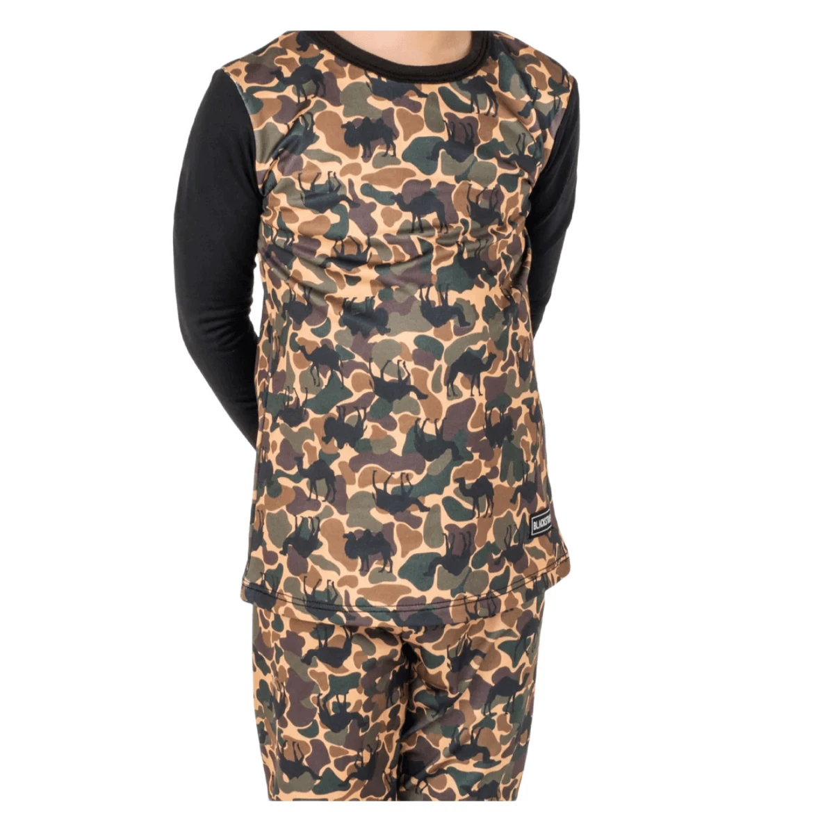 BlackStrap Therma Base Layer Crewneck Top - Youth 5 BlackStrap Therma Base Layer Crewneck Top - Youth - Image 3