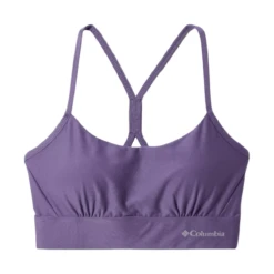 Columbia Cross Back Low Support Bra - Women's -Outdoor Sports Shop COLUMS CROSS BACK LOW SUPPORT BRA Plum Purple