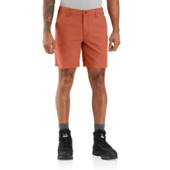 Carhartt Rugged Flex Relaxed Fit Canvas Work Short - Men's -Outdoor Sports Shop Carhartt Rugged Flex Relaxed Fit Canvas Work Short Terracotta