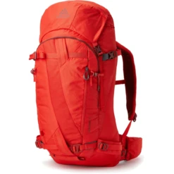 Gregory Targhee 45 Backpack -Outdoor Sports Shop Gregory Targhee 45L Backpack Lava Red