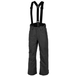 Liquid Activewear Star Suspender Snow Pant - Girls -Outdoor Sports Shop LAWEAR GIRLS STAR PANTS Charcoal