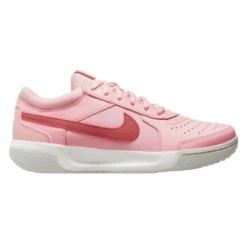 Nike Court Air Zoom Lite 3 Tennis Shoe - Women's 16 Nike Court Air Zoom Lite 3 Tennis Shoe - Women's -Outdoor Sports Shop NIKE W SHOE ZOOM COURT LITE 3 Pink Bloom Adobe Sail Coconut Milk