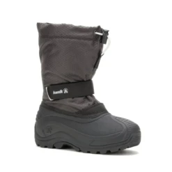 Kamik Finley 2 Winter Boot - Youth -Outdoor Sports Shop NWEB KAMIK BOOT FINLEY 2 YTH Black Charcoal 11C Regular