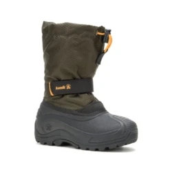 Kamik Finley 2 Winter Boot - Youth -Outdoor Sports Shop NWEB KAMIK BOOT FINLEY 2 YTH Dark Olive 11C Regular