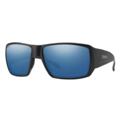 Smith Optics Guides Choice S Polarized Sunglass -Outdoor Sports Shop NWEB SMITHO SUNGLASS GUIDES CHOICE S Matte Black Chromapop Blue Mirror Polarized