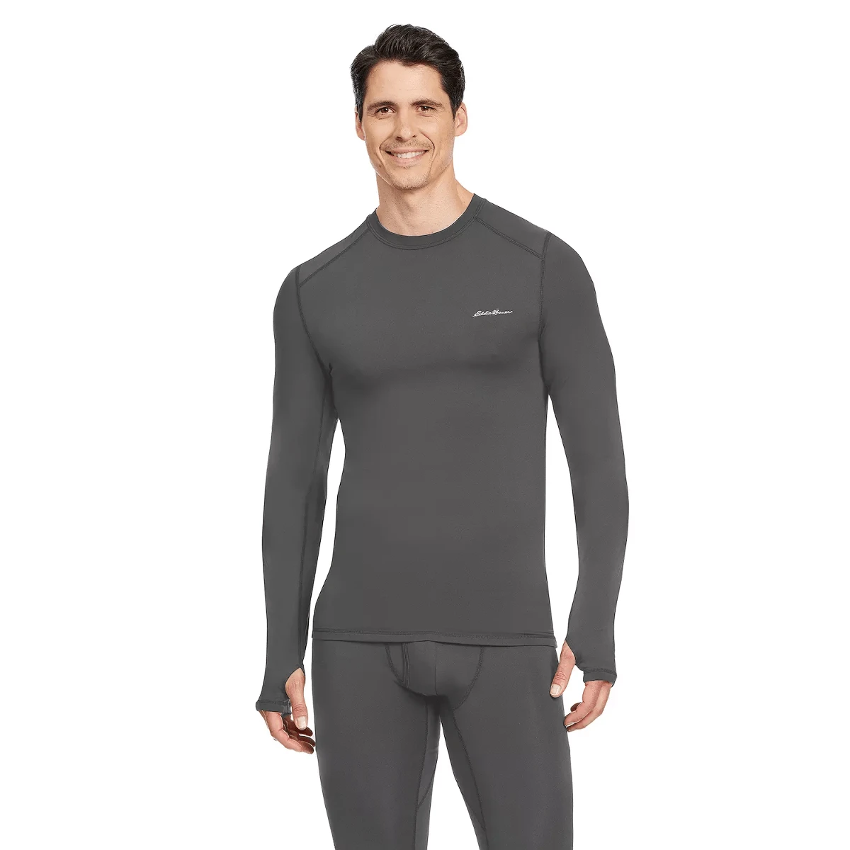 Eddie Bauer Midweight Baselayer Crew Top - Men's 6 Eddie Bauer Midweight Baselayer Crew Top - Men's - Image 4