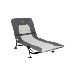 Woods Quick Set-Up Adjustable 2-in-1 Lounger -Outdoor Sports Shop NWEB WOODS QUICK SET UP ADJSTBLE CAMP COT Grey