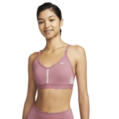 Nike Indy V-Neck Sports Bra - Women's 21 Nike Indy V-Neck Sports Bra - Women's -Outdoor Sports Shop Nike Indy V Neck Sports Bra Women s Desert Berry