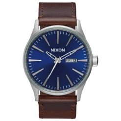 Nixon Sentry Leather Watch -Outdoor Sports Shop Nixon Sentry Leather Watch