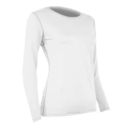Polar Max Nice Long Sleeve Crew - Women's 7 Polar Max Nice Long Sleeve Crew - Women's -Outdoor Sports Shop POLARM W NICE LTWT L S CREW White