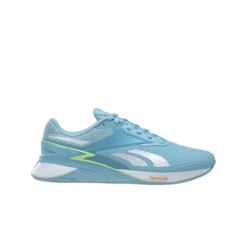 Reebok Nano X3 Shoe - Women's -Outdoor Sports Shop Reebok Nano X3 Shoe Women s Blue Pearl Energy Glow Peach Fuzz