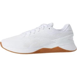 Reebok Nano X3 Shoe - Women's -Outdoor Sports Shop Reebok Nano X3 Shoe Women s White Cold Grey 2 Reebok Rubber Gum