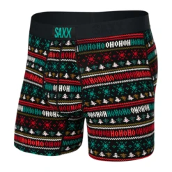 Saxx Ultra Boxer Brief - Men's 41 Saxx Ultra Boxer Brief - Men's -Outdoor Sports Shop Saxx Ultra Boxer Brief Men s Holiday Sweater Black
