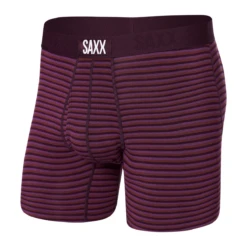 Saxx Ultra Boxer Brief - Men's 35 Saxx Ultra Boxer Brief - Men's -Outdoor Sports Shop Saxx Ultra Boxer Brief Men s Micro Stripe Plum