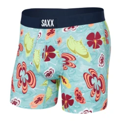 Saxx Ultra Boxer Brief - Men's 36 Saxx Ultra Boxer Brief - Men's -Outdoor Sports Shop Saxx Ultra Boxer Brief Men s Ocean Tropics Multi S 5 Inseam
