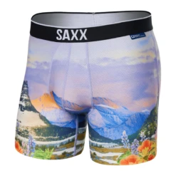Saxx Volt Boxer Brief - Men's -Outdoor Sports Shop Saxx Volt Boxer Brief Men s Glacier