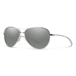 Smith Optics Langley Sunglasses - Women's -Outdoor Sports Shop Smith Optics Langley Sunglasses Women s Silver Chromapop Platinum Mirror