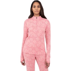 Terramar 2.0 Ultra Merino Baselayer Half-Zip Top - Women's -Outdoor Sports Shop Terramar 2 1