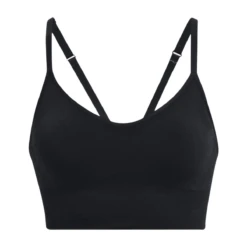 Under Armour Train Seamless Low Sports Bra - Women's -Outdoor Sports Shop UNDER W TRAIN SEAMLESS LOW BRA Black Black