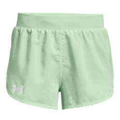 Under Armour Fly By Short - Girls' 9 Under Armour Fly By Short - Girls' -Outdoor Sports Shop Under Armour Fly By Short Girls Aqua Foam White