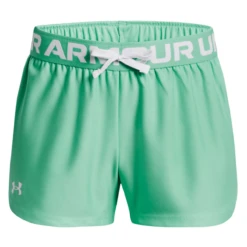 Under Armour Play Up Short - Girls' -Outdoor Sports Shop Under Armour Play Up Short Girls Green Breeze White White