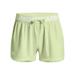 Under Armour Play Up Short - Girls' -Outdoor Sports Shop Under Armour Play Up Short Girls Phosphor Green White