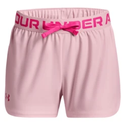 Under Armour Play Up Short - Girls' -Outdoor Sports Shop Under Armour Play Up Short Girls Pink Sugar Rebel Pink Rebel Pink