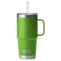 YETI Rambler 25oz Mug With Straw Lid -Outdoor Sports Shop YETI Rambler 25oz Mug With Straw Lid Camp Green